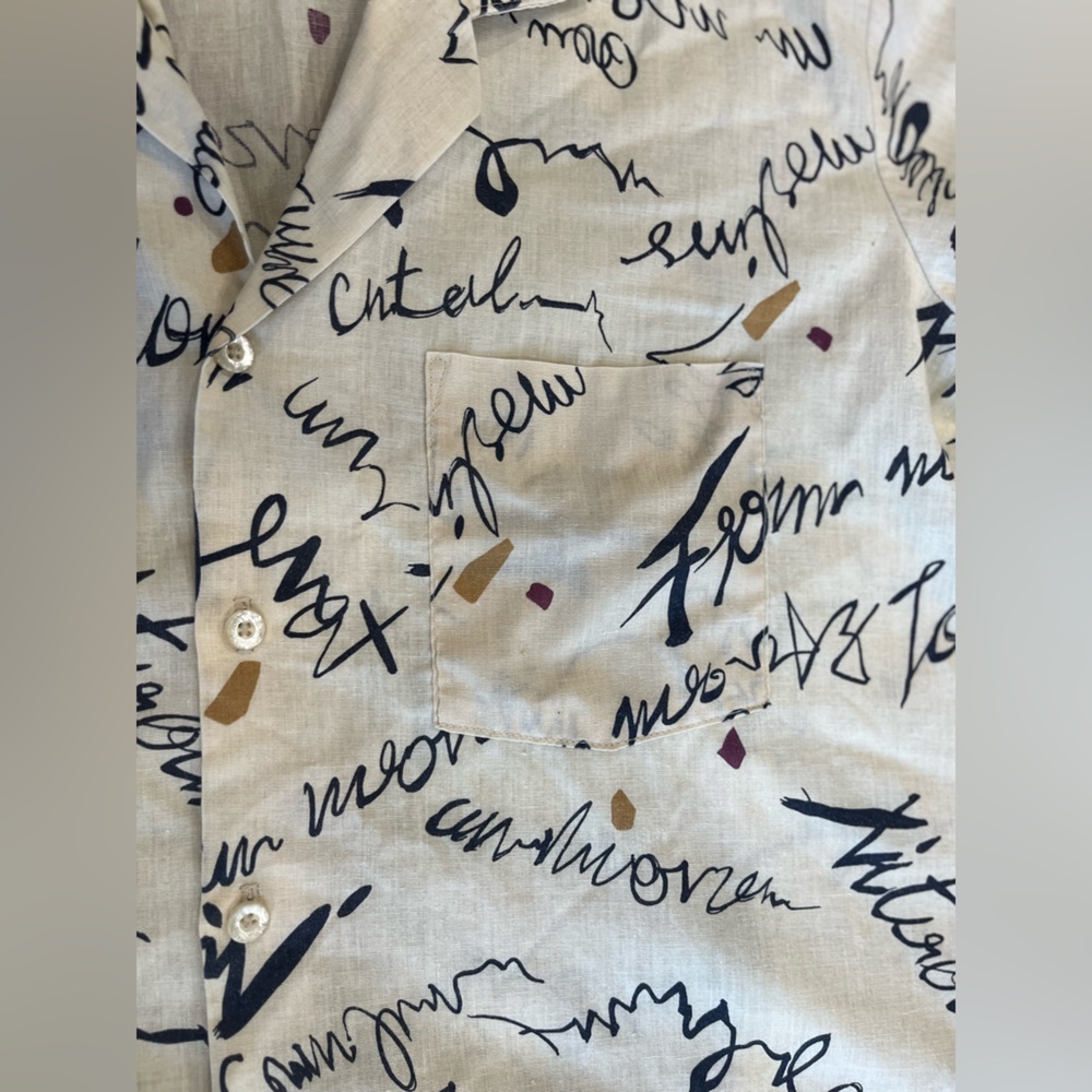 Independently Basic Vtg 90’s Graffiti Script Butt… - image 7